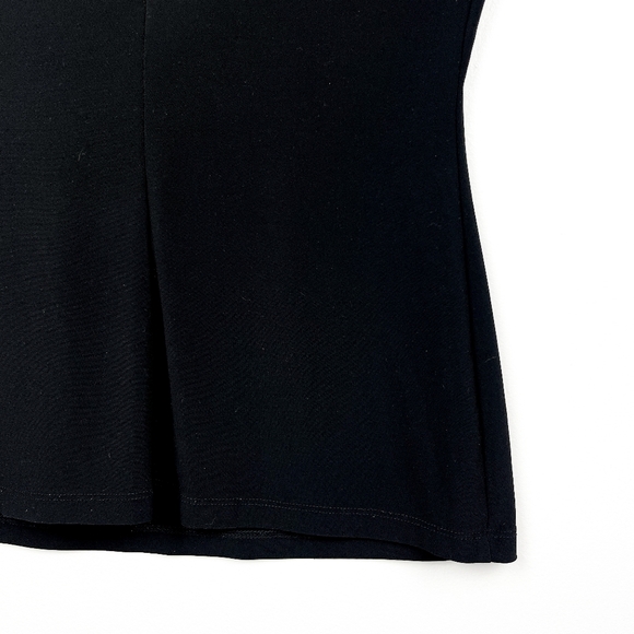 Joseph Ribkoff Black and Gold Blouse with Beading - Picture 9 of 12